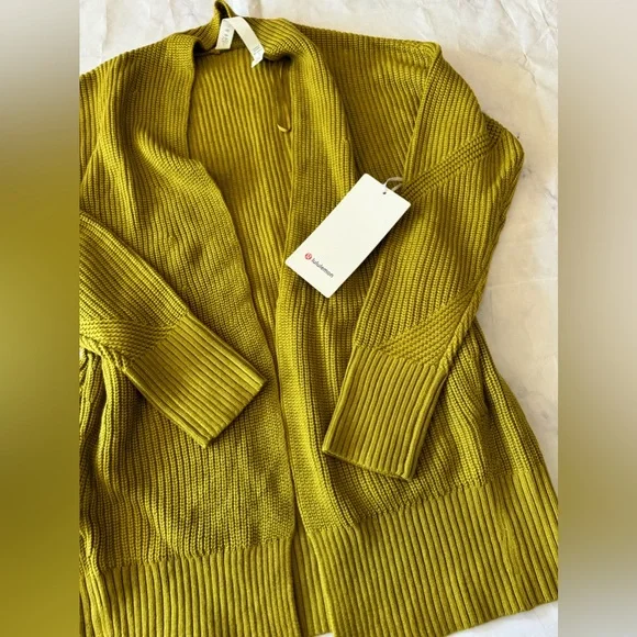 SOLD❤️🔥LULULEMON cashlu sweater wrap cardigan ✨ - Picture 8 of 16
